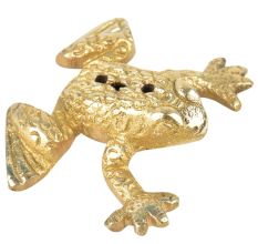 Brass Handmade Frog Incense Holder
