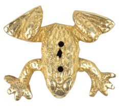 Brass Handmade Frog Incense Holder