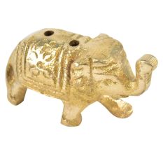 Brass Handmade Cute Elephant Incense Holder