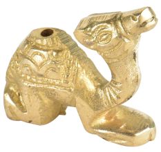 Brass Handmade Sitting Camel Incense Holder