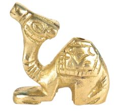 Brass Handmade Sitting Camel Incense Holder