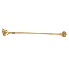 Hand Crafted Brass Hand Shape Back Scratcher