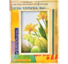 Recycled Local Advertisement Ideas Photo Frame