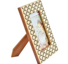 Black And Cream Mogul Design Photo Frame