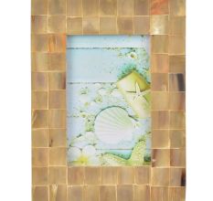 Wooden Tiles Handcrafted Home Improvement Photo Frame