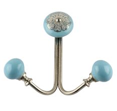 Turquoise Strewn Flat Wired Hooks Online