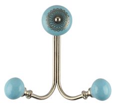 Turquoise Strewn Flat Wired Hooks Online