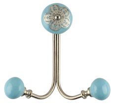 Turquoise Strewn Flat Wired Hooks Online