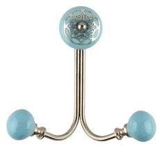 Turquoise Strewn Flat Wired Hooks Online