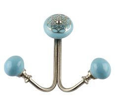 Turquoise Strewn Flat Wired Hooks Online