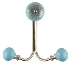 Turquoise Strewn Flat Wired Hooks Online