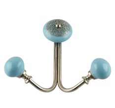 Turquoise Strewn Flat Wired Hooks Online