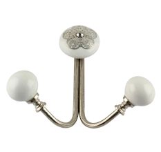 White Strewn Flat Wired Hooks Online