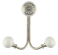 White Strewn Flat Wired Hooks Online