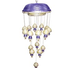Purple Paper Wind Chime Or Mini Chandelier