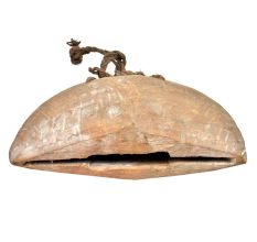Original Country Primitive Wooden Cow Animal Bell