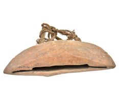 Indian Handmade Wooden Cowbell On Rope