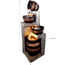 Corner Matka(Pitcher) Water Fountain