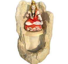 Pahadi Lord Shankar Water Fountain With Black Hair