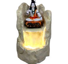 Pahadi Lord Shankar Water Fountain With Golden Hair