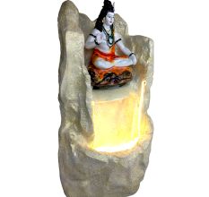 Pahadi Lord Shankar Water Fountain With Golden Hair