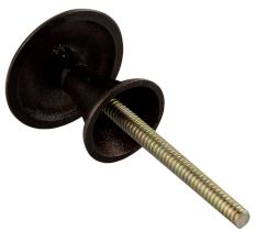 Antique Brass Round Knobs