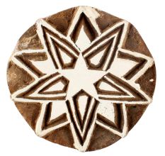 Set of 1 Piece New Wooden Printing Block