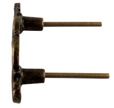 Antique Iron Bow Wardrobe Handle