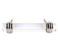 Clear Tube Glass Door Handles