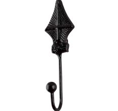 Decorative Black Iron Wall Hooks