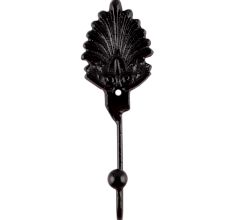 Decorative Black Iron Wall Hooks