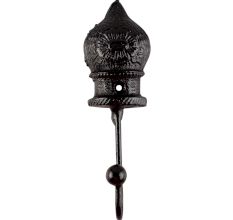 Decorative Black Iron Wall Hooks
