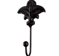 Decorative Black Iron Wall Hooks