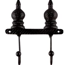 Decorative Black Iron Wall Hooks