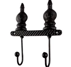 Decorative Black Iron Wall Hooks