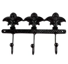 Decorative Black Iron Wall Hooks
