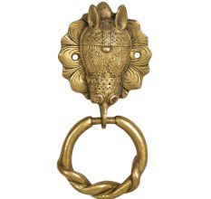 Brass Handmade  Tribal Horse Face Door Knocker