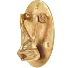 Brass Bunny Face Door Knocker