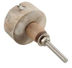 Natural Wooden Round Dresser Knobs Online