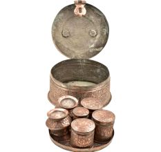 Vintage Large Islamic Mughal Pandan Betel Box