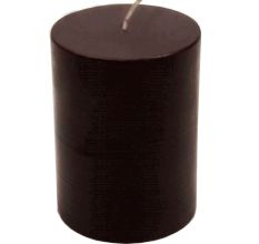 Decorative  Wax Candle In Black
