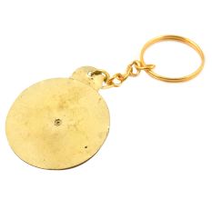 Ancient Tajmahal Brass Metal 50 Years Perpetual Calendar Keyring