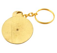 Handmade 40 year Brass Calendar Taj Mahal Image Key Chain