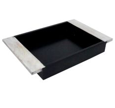 Wooden Tray With Two Tone Finish
