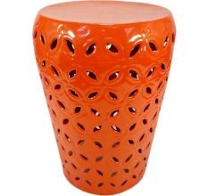 Lili Punched Drum Stl Orange