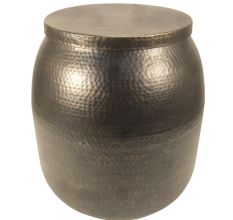 Iron Hamm Table In Slaty