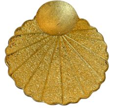 Dhokra Lotus Leaf Candle Stand