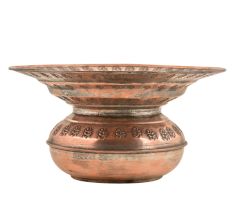 Copper Home Decor Spitoon Bowl With Lid