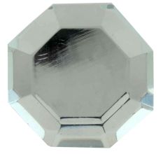 Silver Flat Octagon Dresser Glass Wine Stopper Online