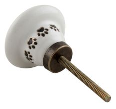 Havanese Dog Face Golden pattern Ceramic Dresser Knobs Online